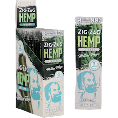 Zig-Zag Hemp Wraps | Mellow Haze | 2pc Each