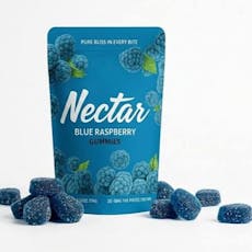 Nectar Blue Raspberry Gummies 100mg