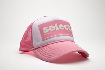 Select Trucker Pink Snap Back , Trucker Ball Cap