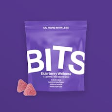 BITS Elderberry Wellness Soft Lozenges 5mg ea | 20-Pack