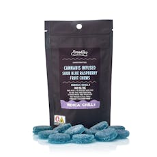Smokiez Sour Blue Raspberry Gummies 10mg ea | 10-Pack