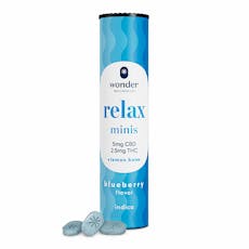 Wonder Wellness Co. Relax Mint Ratioed Mints 2.5mg ea | 40-Pack