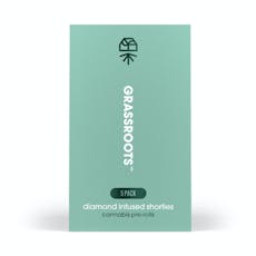 Grassroots Novarine Diamond Infused Shorties 0.4g ea | 5-Pack