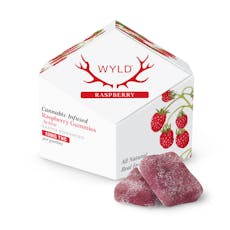 Wyld Raspberry Gummies 10mg ea | 10-Pack