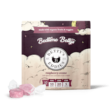Betty's Eddies Bedtime Betty's Raspberry Crème Fruit Chew 10mg ea | 10-Pack