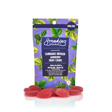 Smokiez Jamberry Ratioed Fruit Chew 10mg ea | 10-Pack | 1:1 THC:CBN