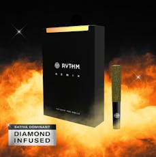 RYTHM Remix Durban Poison Infused Pre-Roll Pack 0.5g ea | 5-Pack