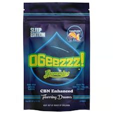 OGeez! Sleep Aquaberry Ratioed Gummies 10mg ea | 10-Pack | 2:1 THC:CBN
