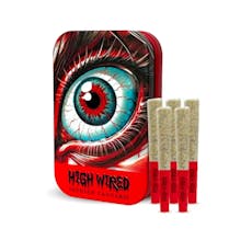 High Wired Banana Daddy Infused Pre-Roll Pack 0.4g ea | 5-Pack