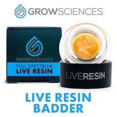 Grow Sciences Dulce De Fresa Live Resin Badder 1g