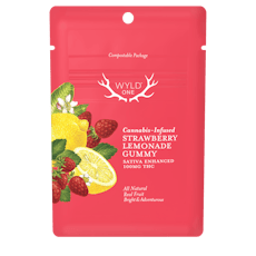 Wyld Uplifting Strawberry Lemonade Gummies 100mg
