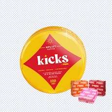 PURE Edibles Uplift Kicks Cherry, Strawberry & Orange Fruit Chew 10mg ea | 10-Pack
