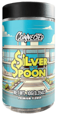 Connected Silver Spoon Whole Flower 10g Silver