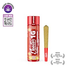 Jeeter Quad Fire OG Infused Pre-Roll 1g