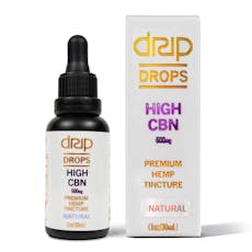 Unflavored 600mg, High CBN Drops