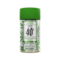 STIIIZY 40's Blue Burst Infused Pre-Roll Pack 0.5g ea | 5-Pack