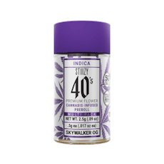 STIIIZY 40's Sky OG Infused Pre-Roll Pack 0.5g ea | 5-Pack