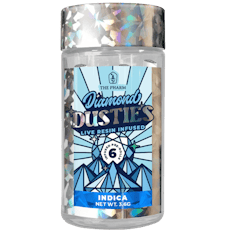 Dusties Sapphire Indica Diamond Infused Pre-Roll Pack 0.6g ea | 6-Pack
