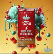 Presidential Moon Rock Mini Strawberry Infused Pre-Roll Pack 0.5g ea | 3-Pack