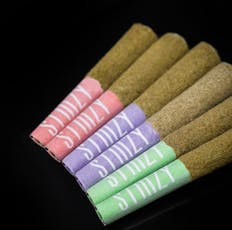 STIIIZY 40's Orange Sunset Infused Pre-Roll Pack 0.5g ea | 5-Pack