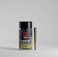 22Red Sherbanger Hash Infused Pre-Roll Pack 0.5g ea | 5-Pack