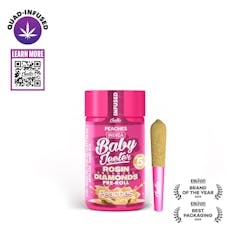 Jeeter Quad Baby Peaches Infused Pre-Roll Pack 0.5g ea | 5-Pack