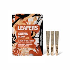 Sativa Blend 0.5g ea | 3-Pack, Infused Pre-Roll Pack