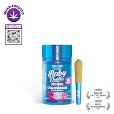Jeeter Quad Baby High Tide Infused Pre-Roll Pack 0.5g ea | 5-Pack