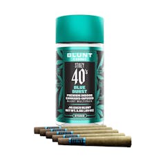 STIIIZY 40's Blue Burst Mini Blunts 0.5g ea | 5-Pack
