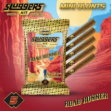 Sluggers Road Runner Infused Mini Blunts 0.7g ea | 5-Pack