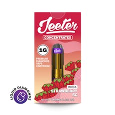 Jeeter Strawberry SC Liquid Diamonds Cartridge 1g
