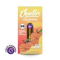 Jeeter Peaches Liquid Diamonds Cartridge 1g