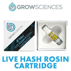 Grow Sciences Trop Cherry Live Hash Rosin Cartridge 0.5g