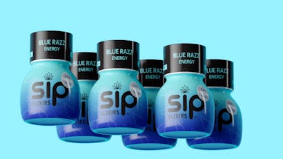 Sip Blue Razz Elixir 100mg