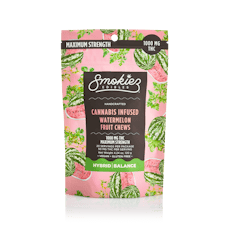 Smokiez Sour Watermelon Fruit Chew 50mg ea | 20-Pack