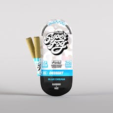 MFused Super Fog Fire Blue Dream Infused Fatty's 0.5g ea | 2-Pack