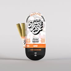 MFused Super Fog Fire I-95 Cookies Infused Fatty's 0.5g ea | 2-Pack