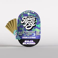 MFused Super Fog Twisted Baja Blazed Infused Fatty's 0.5g ea | 5-Pack