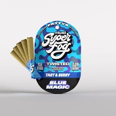 MFused Super Fog Twisted Blue Magic Infused Fatty's 0.5g ea | 5-Pack