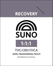Unscented 50mg | 1:1:1 THC:CBD:THCA, Ratioed Patch