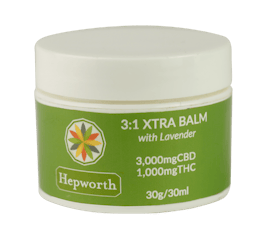 Hepworth Xtra Ratioed Balm 1000mg | 1:3 THC:CBD