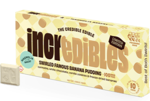 incredibles Swirled Famous Banana Pudding Chocolate Bar 10mg ea | 10-Pack