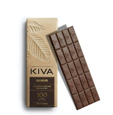 KIVA Dark Chocolate Bar 5mg ea | 20-Pack