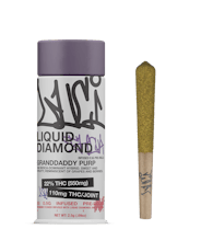 Luci Granddaddy Purple Diamond Infused Pre-Roll Pack 0.5g ea | 5-Pack