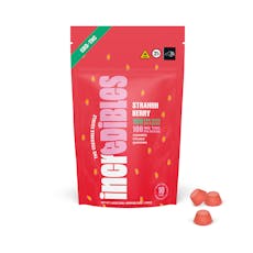 incredibles Strahhhberry Ratioed Gummies 10mg ea | 10-Pack | 1:1 THC:CBD