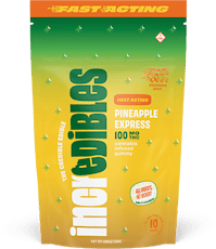 incredibles Pineapple Express Gummies 10mg ea | 10-Pack