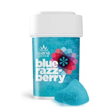 Wana Quick Blue Razzberry Gummies 10mg ea | 10-Pack