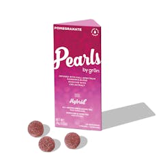 Gron Pearls Pomegranate Ratioed Gummies 10mg ea | 10-Pack | 1:4 THC:CBD