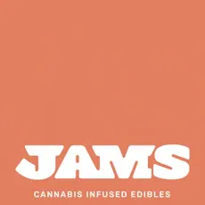 JAMS Jellies Peach Gummies 10mg ea | 10-Pack