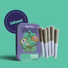 Kind Tree Super Gremlin Diamond Infused Pre-Roll Pack 0.35g ea | 5-Pack